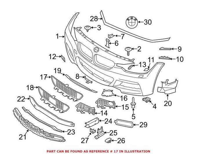 Grille - Front Lower